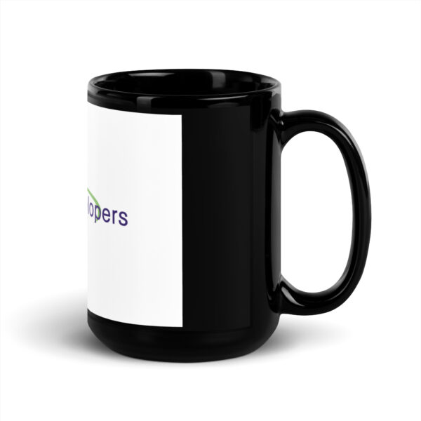 Black Glossy Mug - Image 5