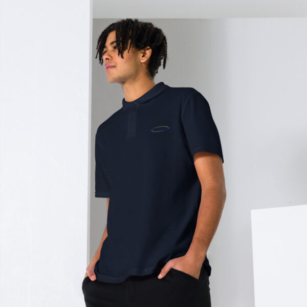 Unisex pique polo shirt - Image 4