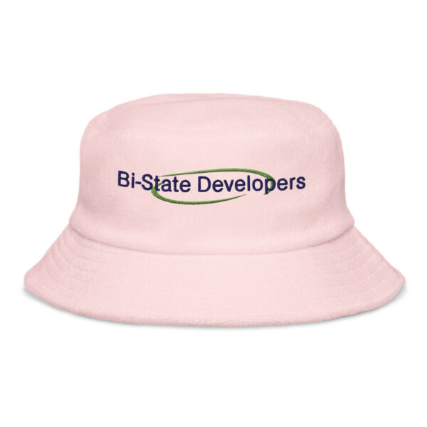 Unstructured terry cloth bucket hat - Image 2